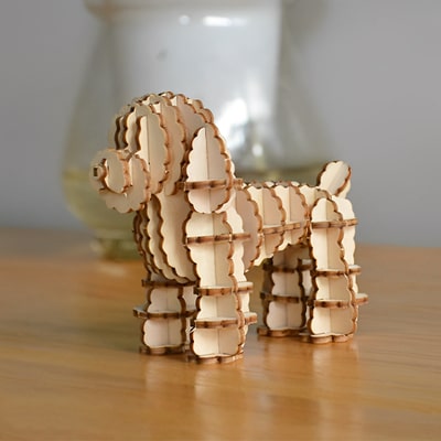 puzzle caniche