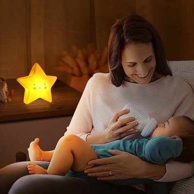 veilleuse-enfant-DEL-étoile-gardienne