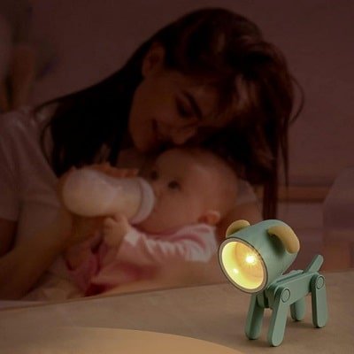 veilleuse-bebe-LED-animal-pliable