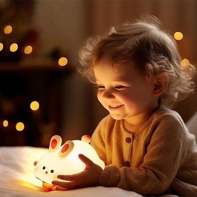 veilleuse-enfant-maman-lapin-DEL-rechargeable