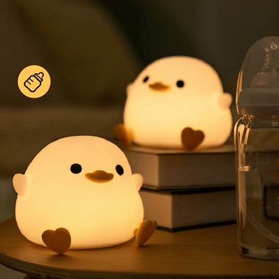 Veilleuse enfant - Beaux rêves - Poussin DEL rechargeable à intensité variable